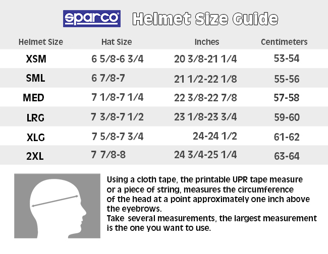 Sparco Sky RF-7W Racing Helmet at the Best Prices | UPR.com Racing Supply