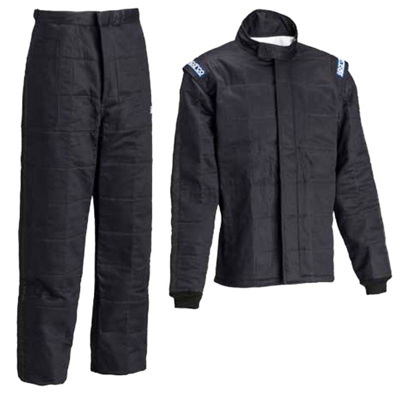 SPARCO Suit Set Jade 3 Size Medium Black Flame Retardant Cotton