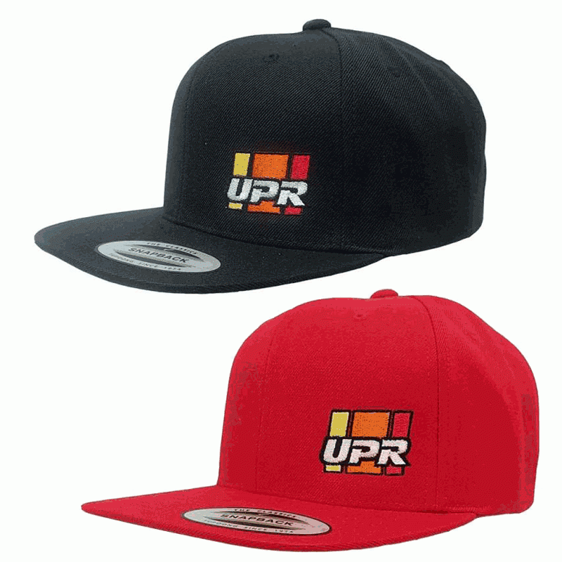 UPR Stripes Flat Bill Hat