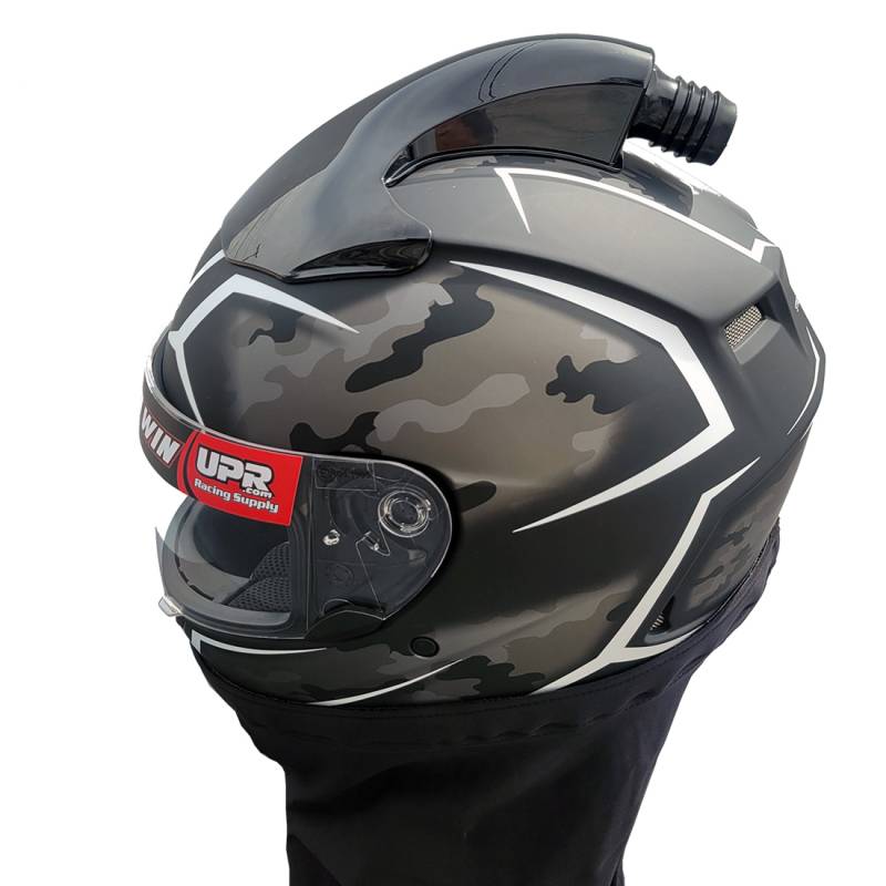 bell br.1 top forced air helmet 10 Hole Intake Kit for Bell HP / GT5 / HP7 / RS7 / RS7 / M8 Ultra/Sport / K1 Sport Helmets tier auto racing helmet engineered for off Bell BR1 Flat Black Helmet
