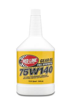Red Line Synthetic Oil - Red Line Synthetic Gear Oil - 75W140 - Image 1