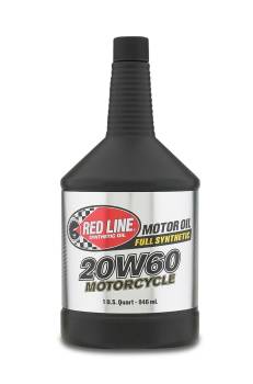 Red Line Synthetic Oil - Red Line Synthetic Motorcycle Oil - 20W60 - Image 1