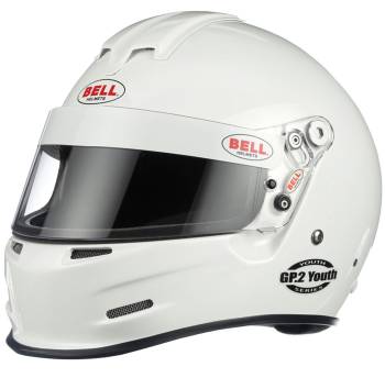 Bell - Bell GP.2 Youth Racing Helmet, White - Image 1