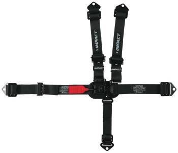 Impact Racing - Impact Pro Series 2" x 2" Latch & Link Restraints 5 Point Pull Up Right Lap - Image 1