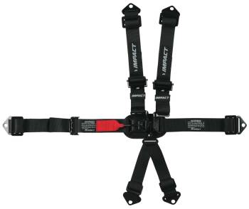 Impact Racing - Impact Pro Series 2" x 2" Latch & Link Restraints 6 Point Pull Down Right Lap - Image 1