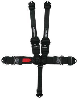 Impact Racing - Impact Racer Series 3" x 3" Into 2" Transition Latch & Link Restraints 5 Point Pull-Up Lap - Image 1