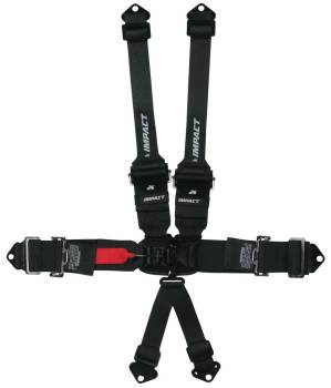 Impact Racing - Impact Racer Series 3" x 3" Into 2" Transition Latch & Link Restraints 6 Point Pull-Up Lap - Image 1
