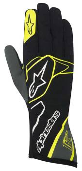 Alpinestars - Alpinestars Tech 1-K Karting Glove Black/Anthracite/Yellow Fluo X Large - Image 1