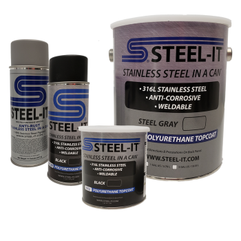 Steel-It - Steel-It Quart Gray - Image 1