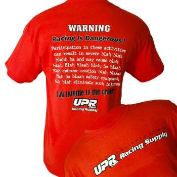 UPR - UPR Warning Label T Shirt - Image 1
