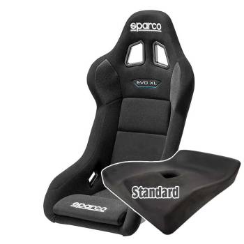 Sparco - Sparco EVO XL QRT Racing Seat, Standard UPR Seat Pad - Image 1