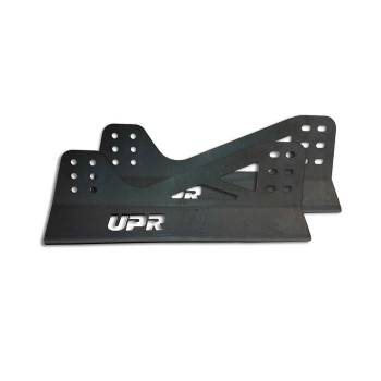 UPR - UPR Seat Brackets Wide Base Raw Steel - Image 1