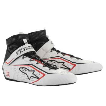 Alpinestars - Alpinestars Tech-1 Z V2 Racing Shoe 10.0 White/Black/Red - Image 1