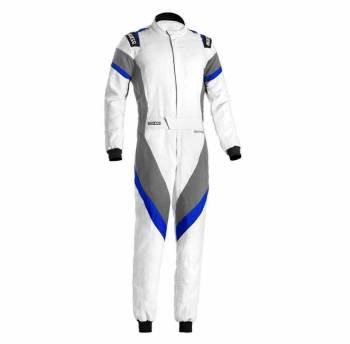 Sparco - Sparco Victory Racing Suit Boot Cut 54 White/Blue - Image 1