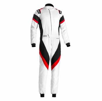 Sparco - Sparco Victory Racing Suit Boot Cut 58 White/Red - Image 1