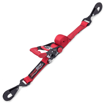 SpeedStrap - SpeedStrap 1.5" Ratchet Tie Down Strap Red - Image 1