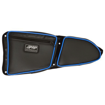 PRP - PRP Stock Door Bag With Knee Pad For Polaris RZR Front Passenger Side Blue - Image 1
