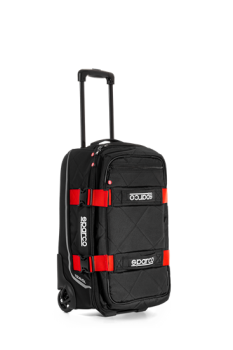 Sparco - Sparco Travel Roller Bag, Black/Red - Image 1