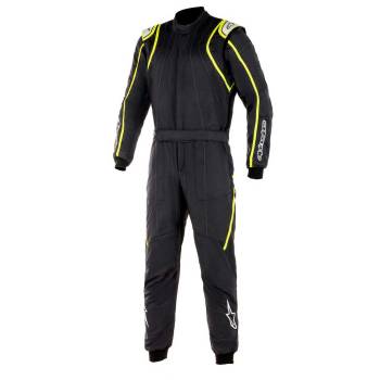Alpinestars - Alpinestars GP Race V2 Racing Suit 52 Black/Yellow Flou - Image 1