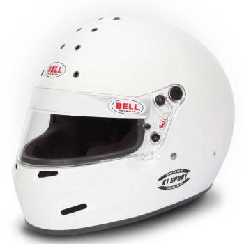 Bell - Bell K1 Sport Racing Helmet SA2020 Medium White - Image 1