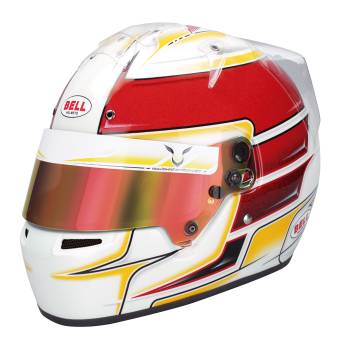 Bell - Bell KC7-CMR Kart Racing Helmet Custom 7 3/8 (59) Hamilton - Image 1