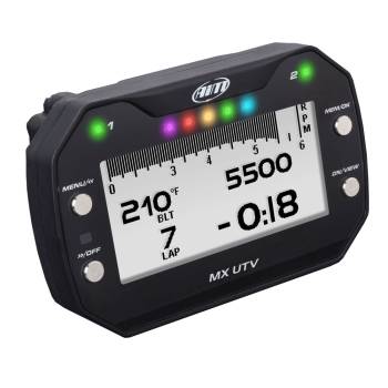 Aim - AIM MX UTV Dash with Belt Temperature Monitor Yamaha With Oil Temp Sensor - Image 1