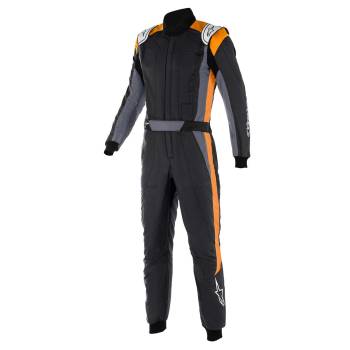 Alpinestars - Alpinestars GP Pro Comp Racing Suit FIA 46 Black/Asphalt/Orange Flou - Image 1