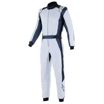 Alpinestars - Alpinestars GP Pro Comp Racing Suit FIA 62 Silver/Blue/Asphalt/Black - Image 1