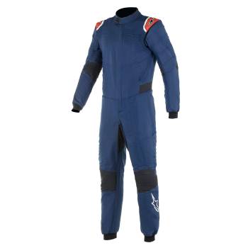 Alpinestars - Alpinestars Hypertech V2  Racing Suit 44 Navy/Red - Image 1