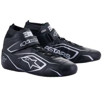 Alpinestars - Alpinestars Tech-1 T Racing Shoe 8.5 Black/Silver - Image 1