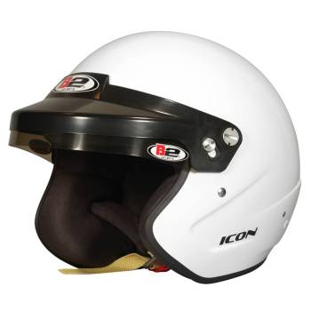 B2 - B2 Icon Open Face Helmet SA2020 X Large White - Image 1