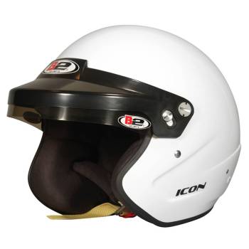 B2 - B2 Icon Open Face Helmet SA2020 Large White - Image 1
