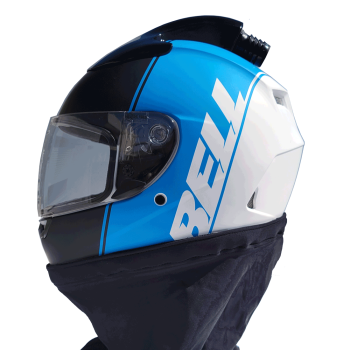 Bell - Bell Qualifier Top Forced Air UTV | Acent Small Black/Blue - Image 1