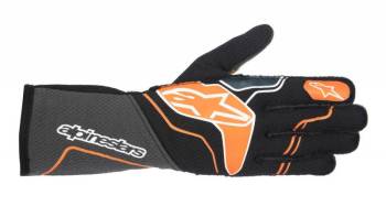 Alpinestars - Alpinestars Tech-1 ZX V3 Race Glove Large Black/Orange Flou - Image 1