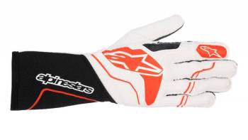 Alpinestars - Alpinestars Tech-1 ZX V3 Race Glove Large Black/White/Red - Image 1