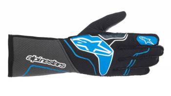 Alpinestars - Alpinestars Tech-1 ZX V3 Race Glove Small Black/Blue - Image 1