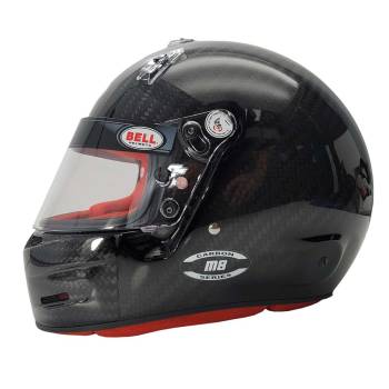 Bell - Bell Racing M.8 Carbon Helmet Red Interior 7 3/8 (59+) - Image 1