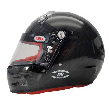Bell - Bell Racing M.8 Carbon Helmet Red Interior 7 1/4 (58) - Image 1