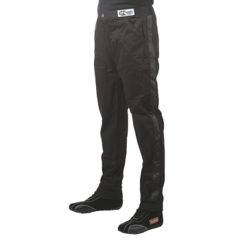 RaceQuip - Racequip 2 Piece Single Layer Racing Suit SFI 3.2a/1 Small Black Pants - Image 1