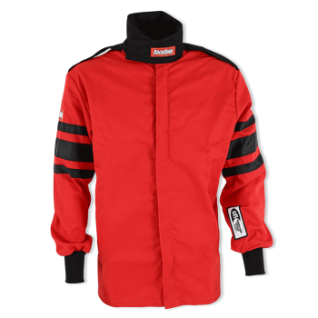 RaceQuip - Racequip 2 Piece Single Layer Racing Suit SFI 3.2a/1 Small Red Jacket - Image 1