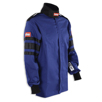 RaceQuip - Racequip 2 Piece Single Layer Racing Suit SFI 3.2a/1 2X-Large Blue Jacket - Image 1