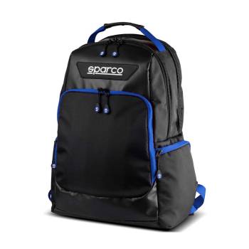 Sparco - Sparco Super Stage Backpack  Black/Blue - Image 1