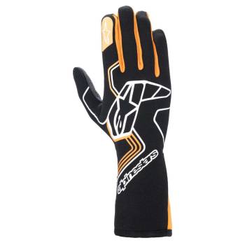 Alpinestars - Alpinestars Tech-1 Race V4 Race Glove Large Black/Orange - Image 1