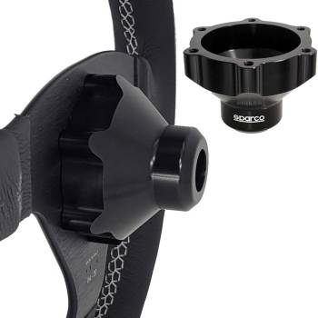 Sparco - Sparco Polaris RZR Turbo Steering Wheel With Sparco RZR Hub - Image 1