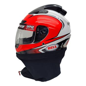 Bell - Bell Qualifier DLX Top Forced Air UTV | Tarmac Medium Red/White Wired - Image 1