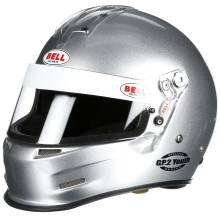 Bell - Bell GP.2 Youth Racing Helmet, Silver - Image 1