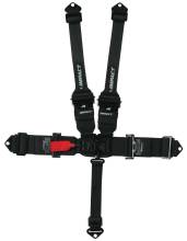 Impact Racer Series 3" x 3" Into 2" Transition Latch & Link Restraints 5 Point Pull-Down Lap