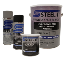 Steel-It - Steel-It Gallon Black - Image 1
