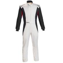 Sparco Competition US Racing Suit 58 White/Black