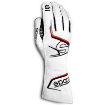Sparco Arrow Racing Glove Medium White/Black